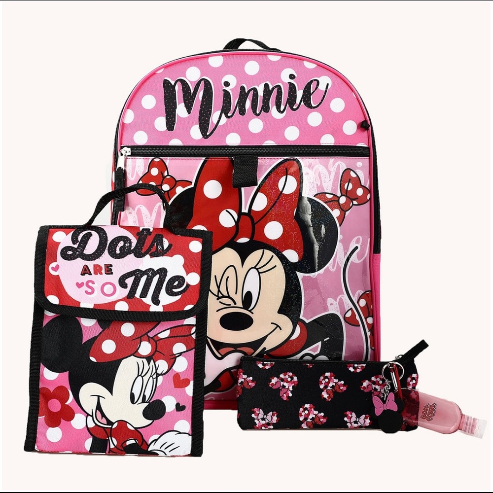 MINNIE MOUSE 6-piece Backpack Set